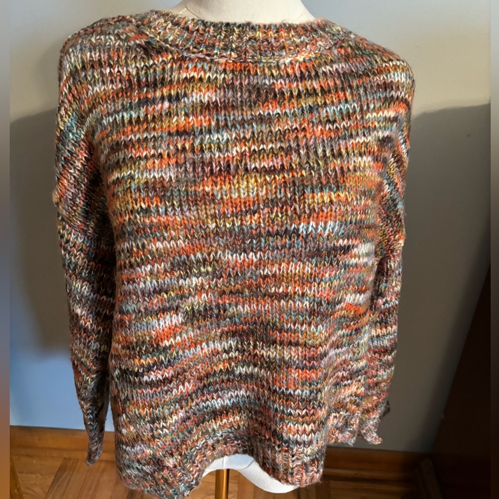 Ann Taylor Loft Multicolor 100% Acrylic Sweater